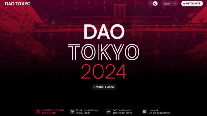 TOKYO DAO 2024: Unleashing the Future of DAOs and Web3/Crypto